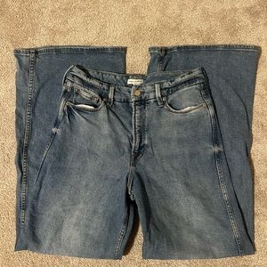 Good American Good Skate Wide Leg Jeans